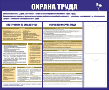 С160 Стенд охрана труда (1200х1000 мм, пластик ПВХ 3 мм, алюминиевый багет серебряного цвета) - Стенды - Стенды по охране труда - Магазин охраны труда Протекторшоп